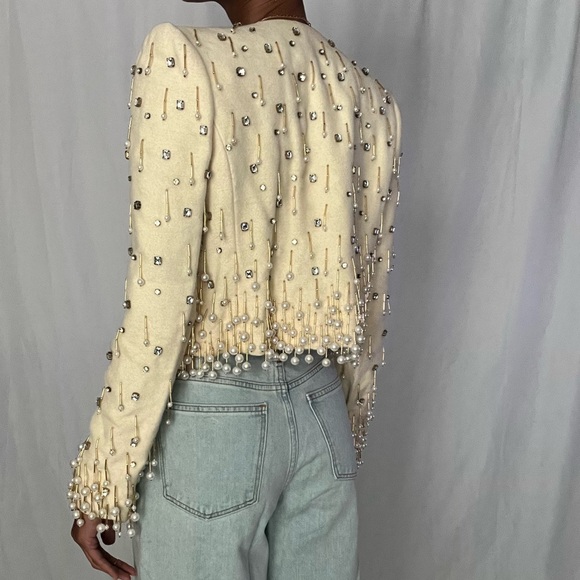 Hand made beaded top - Picture 2 of 7